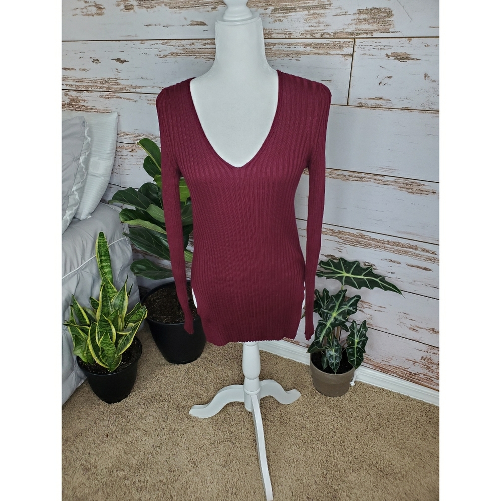 Ribbed sweater